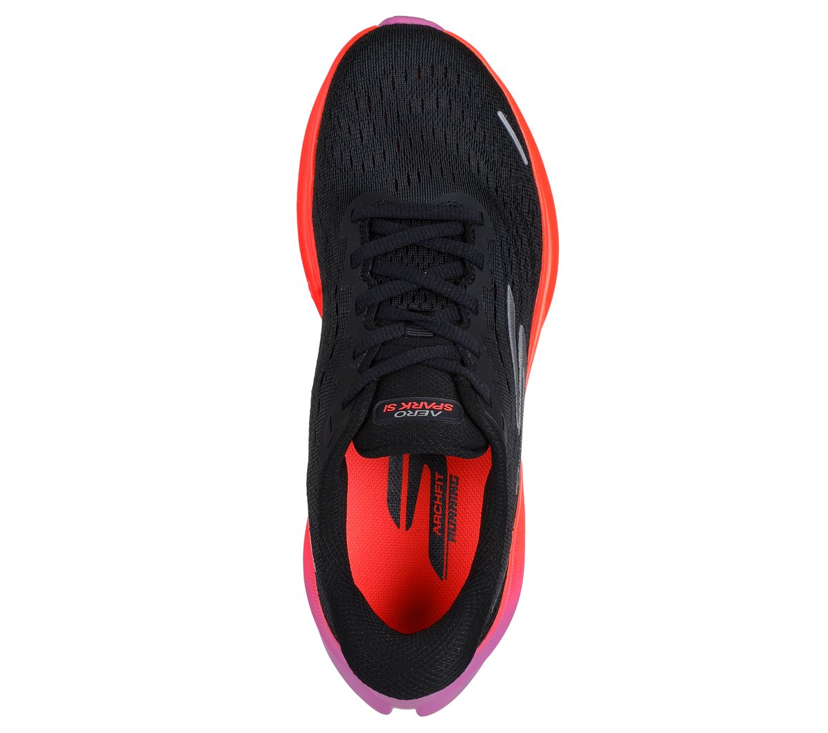 Skechers Slip-ins: Aero Spark — BLACK / PURPLE / PINK