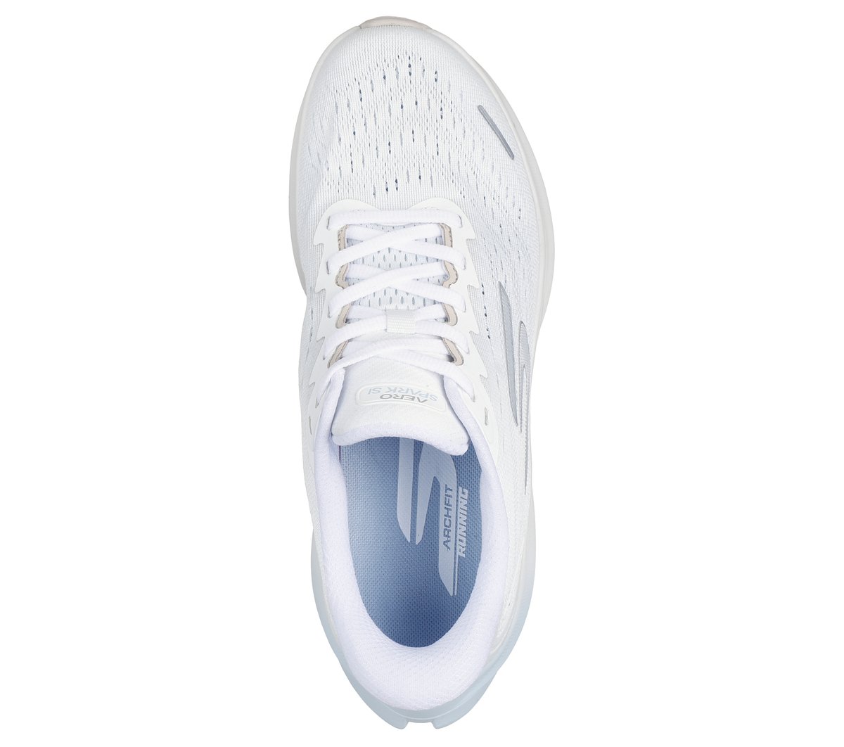 Skechers Slip-ins: Aero Spark — WHITE / SILVER