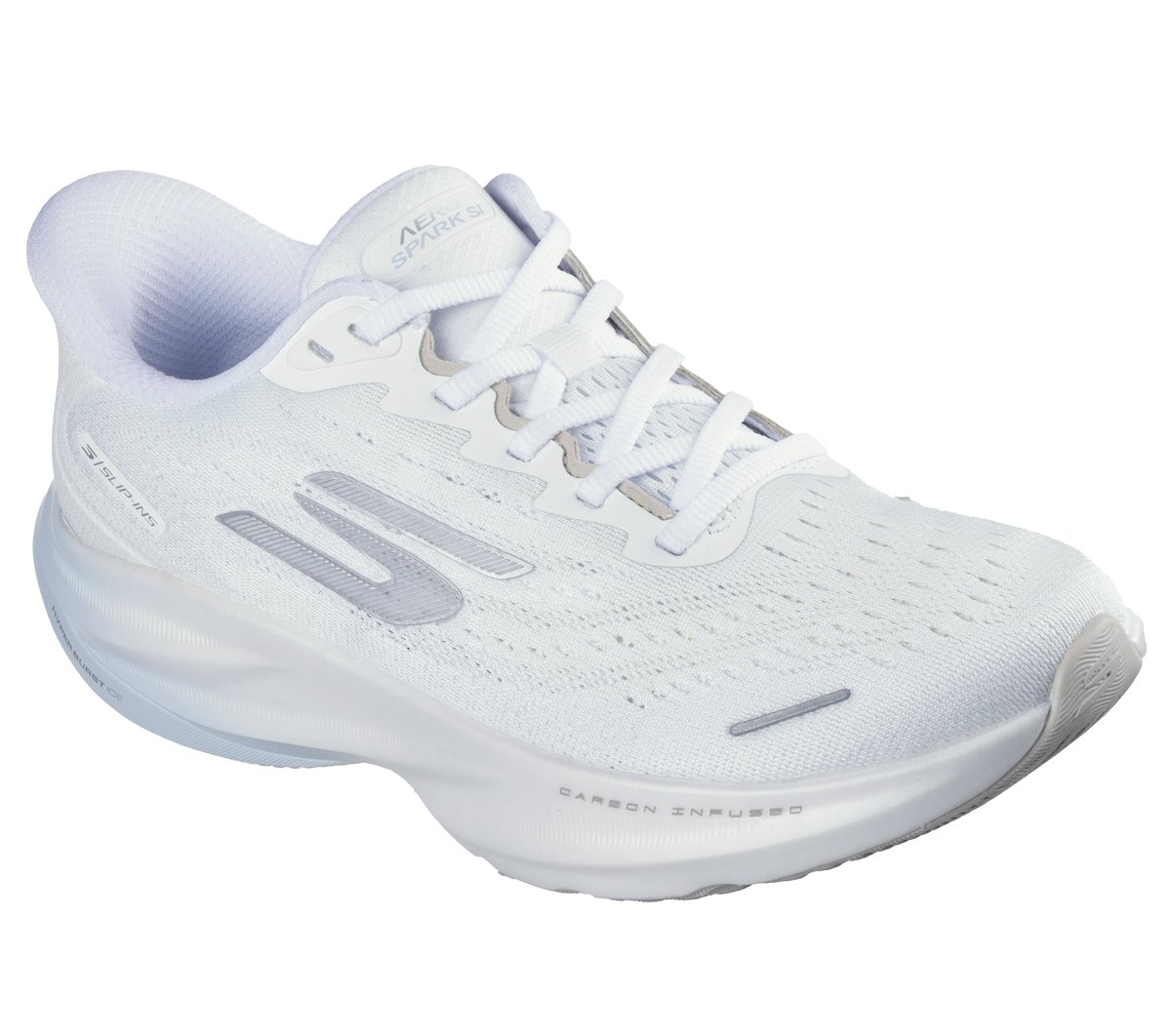 Skechers Slip-ins: Aero Spark — WHITE / SILVER