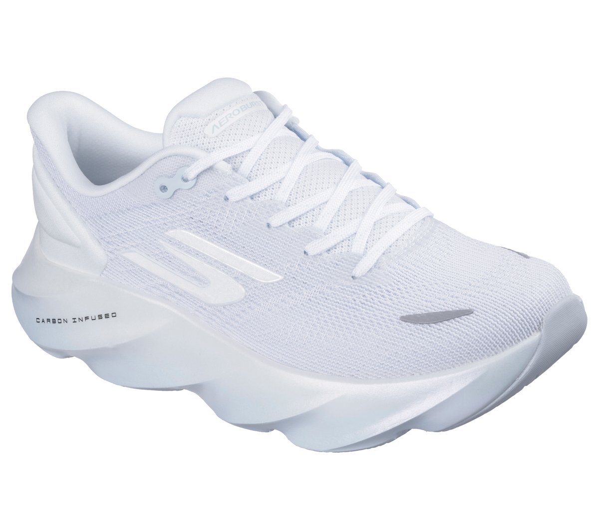 Skechers Aero Burst — WHITE / LIGHT BLUE