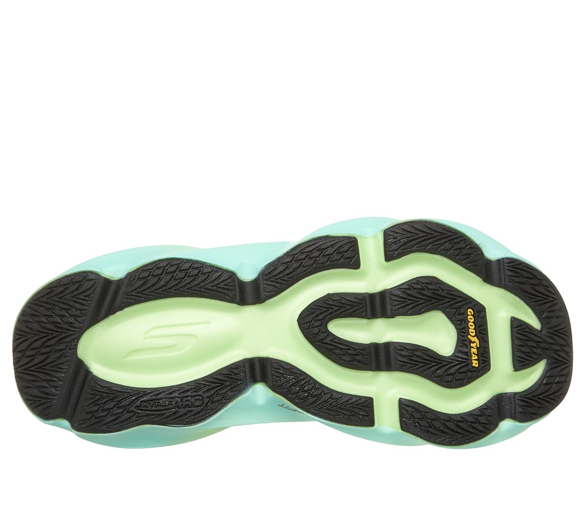 Skechers Aero Burst — WHITE / LIME