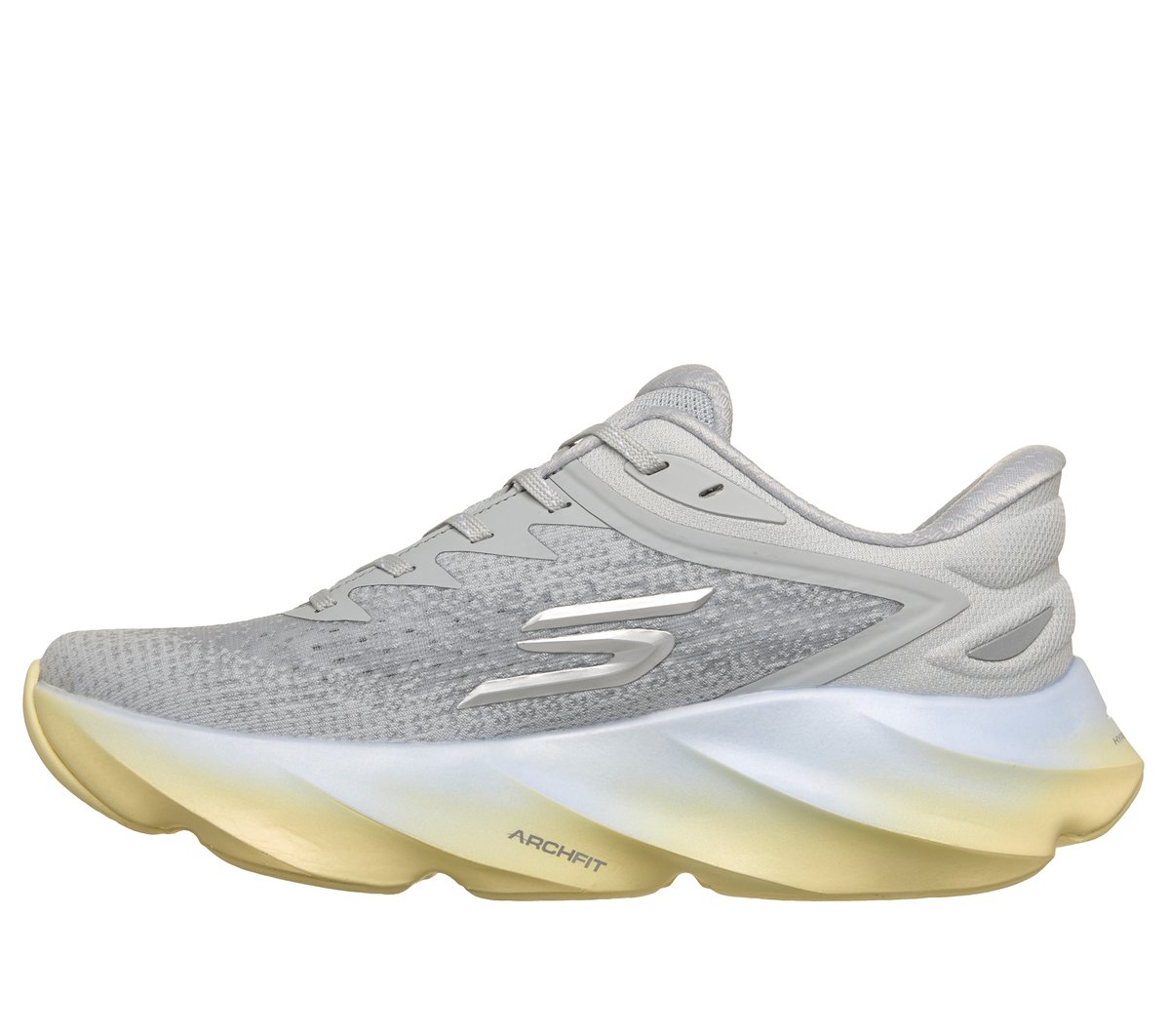 Skechers Slip-ins: Aero Burst — LIGHT GRAY / BLUE
