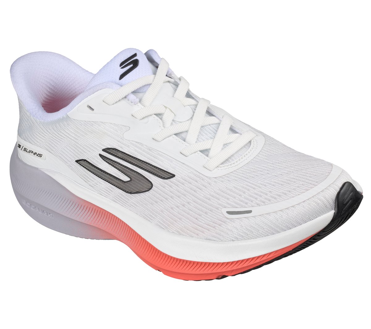Skechers Slip-ins: Aero Pulse — WHITE / CORAL / LAVENDER