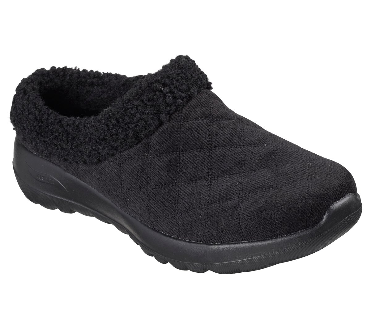 GO WALK Arch Fit Joy - Cozy Fit Premium — BLACK