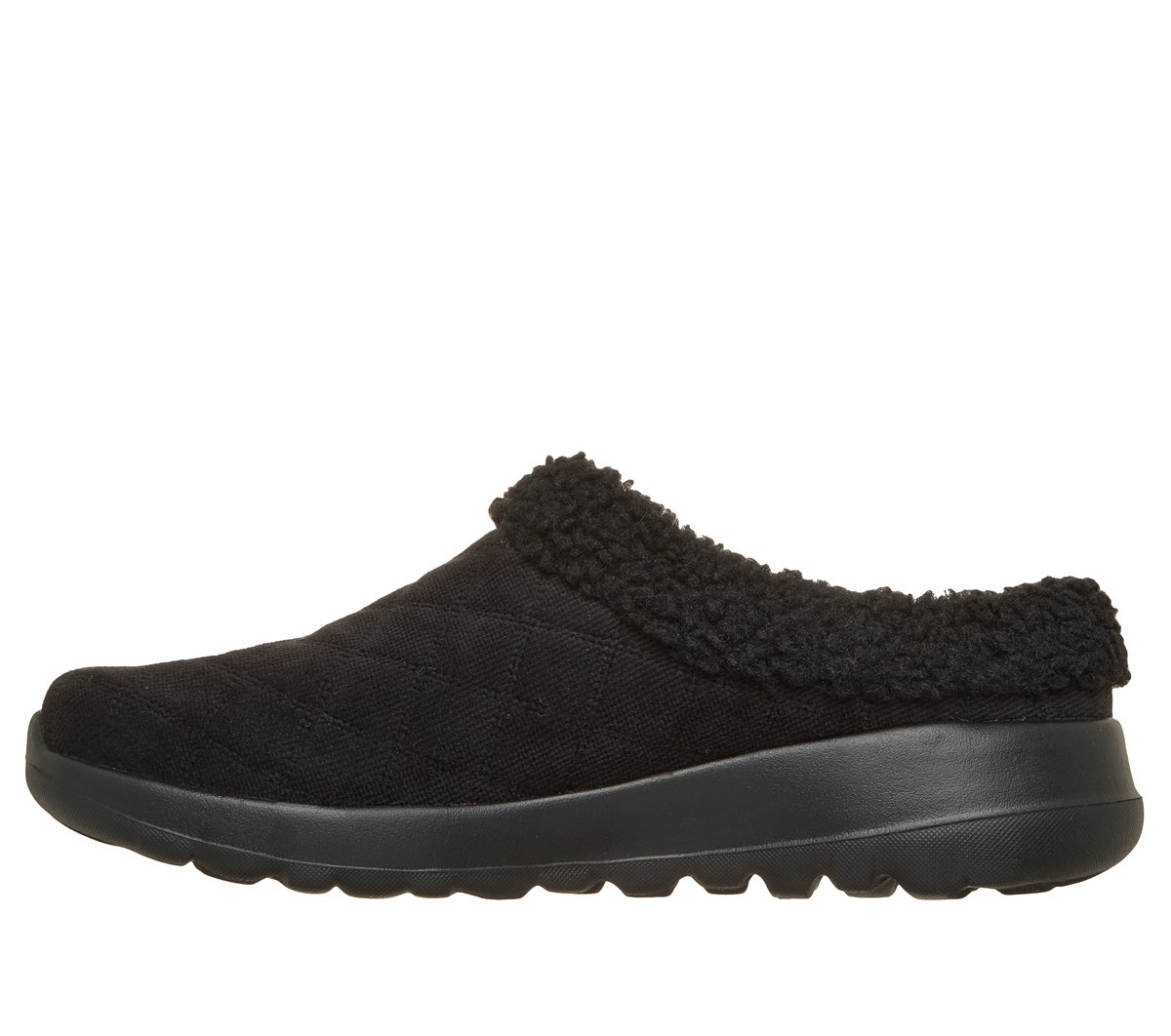 GO WALK Arch Fit Joy - Cozy Fit Premium — BLACK
