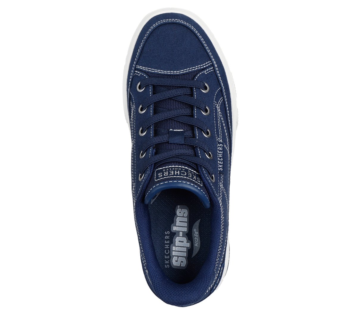 Skechers Slip-ins: Arch Fit Arcade - See Ya There — NAVY
