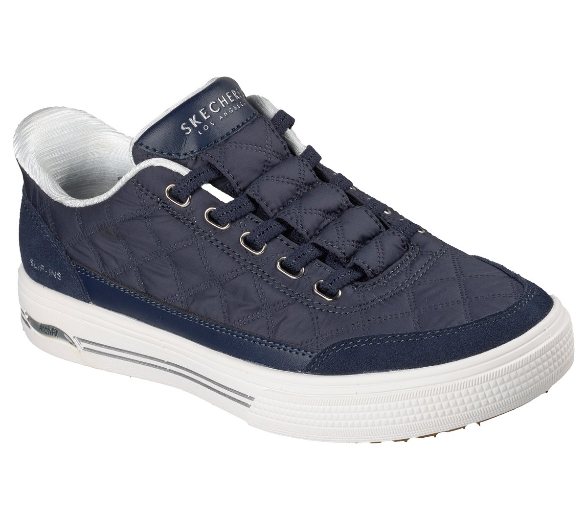 Skechers Slip-ins: Arch Fit Arcade - Cozy Fit Cuddle Steps — DARK NAVY