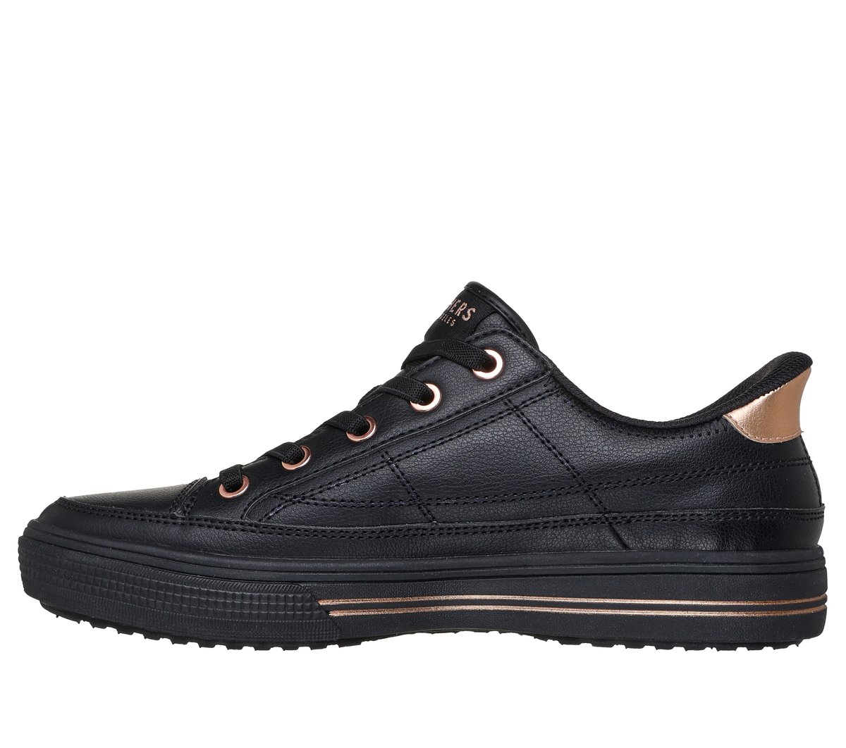Skechers Slip-ins: Arch Fit Arcade - Catch Ya There — BLACK