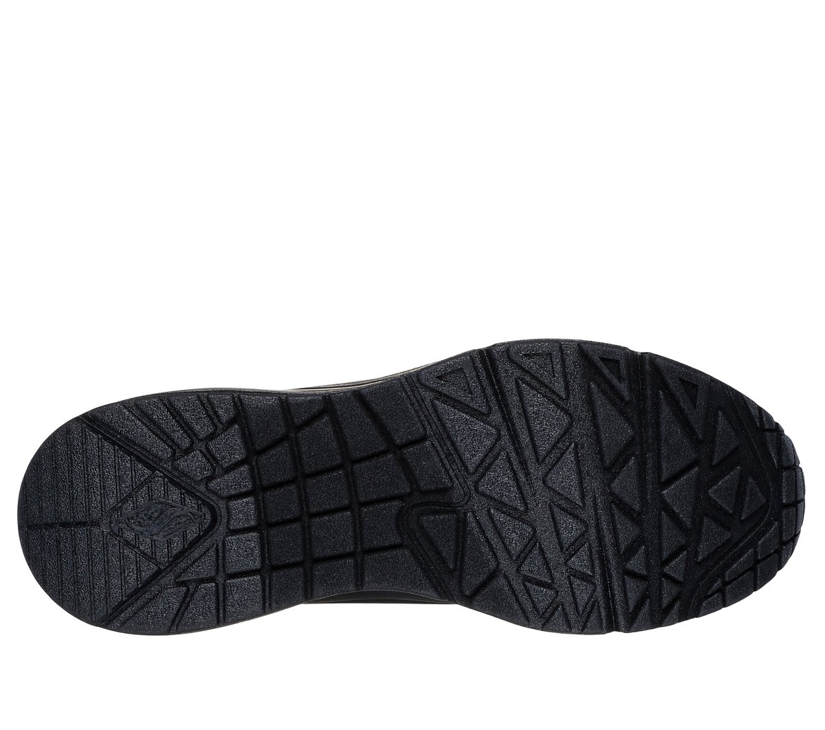 Uno Wedge - HI Steps — BLACK