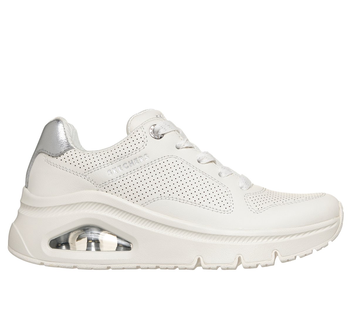 Premium Leather UNO Icon - Idolized Air — WHITE