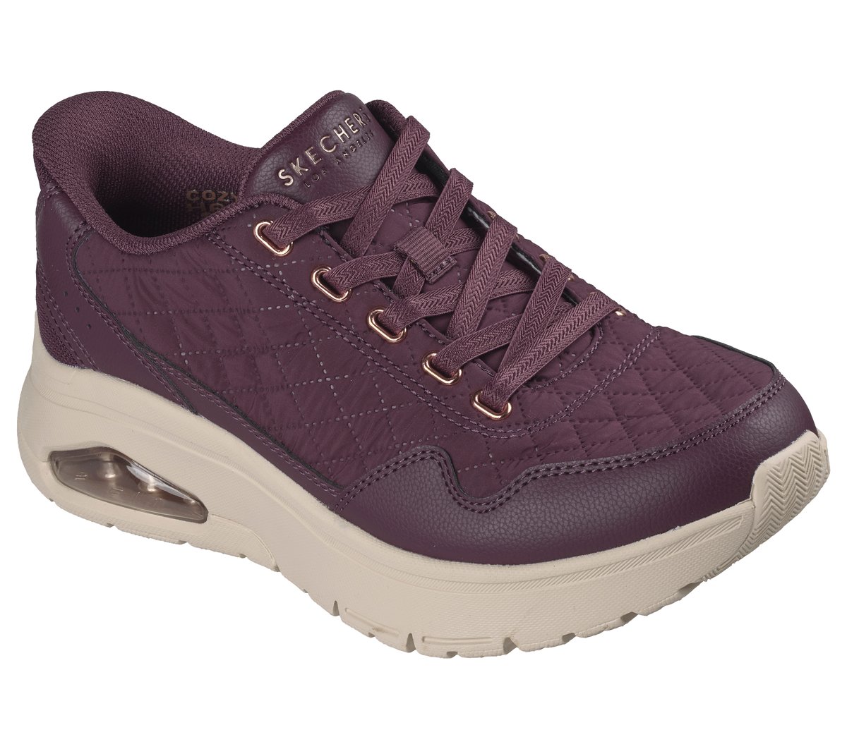 Skechers Slip-ins: UNO Flex - Cozy Fit On Air — WINE