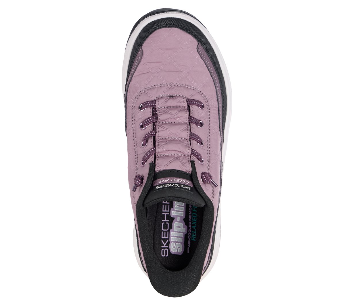 Skechers Slip-ins Relaxed Fit: Urban Explore - Cozy Fit — PURPLE / BLACK