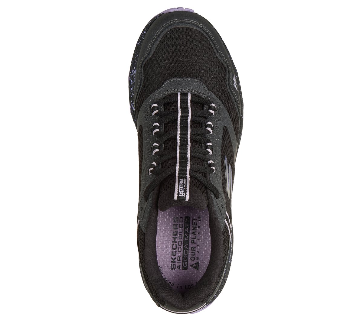 Waterproof: GO RUN Trail Altitude 2.0 - Ravine — BLACK / LAVENDER