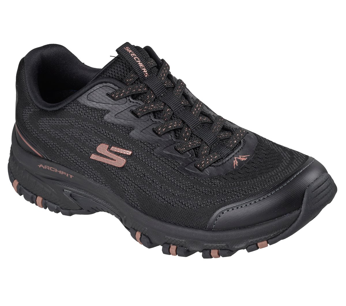 Arch Fit Hillcrest - Ashworth — BLACK / ROSE GOLD