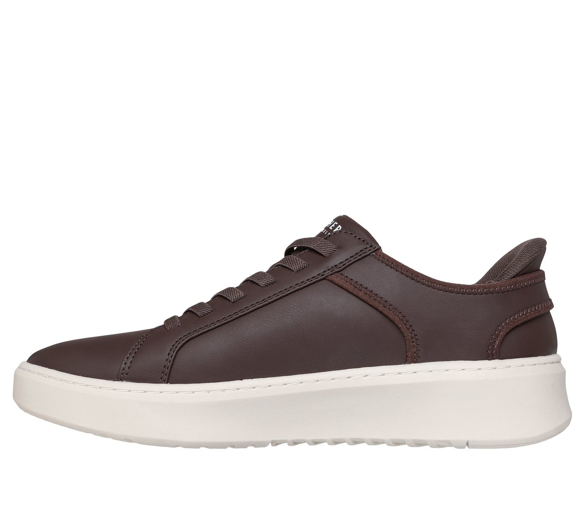 Skechers Slip-ins: Court Break - Double Vented — CHOCOLATE