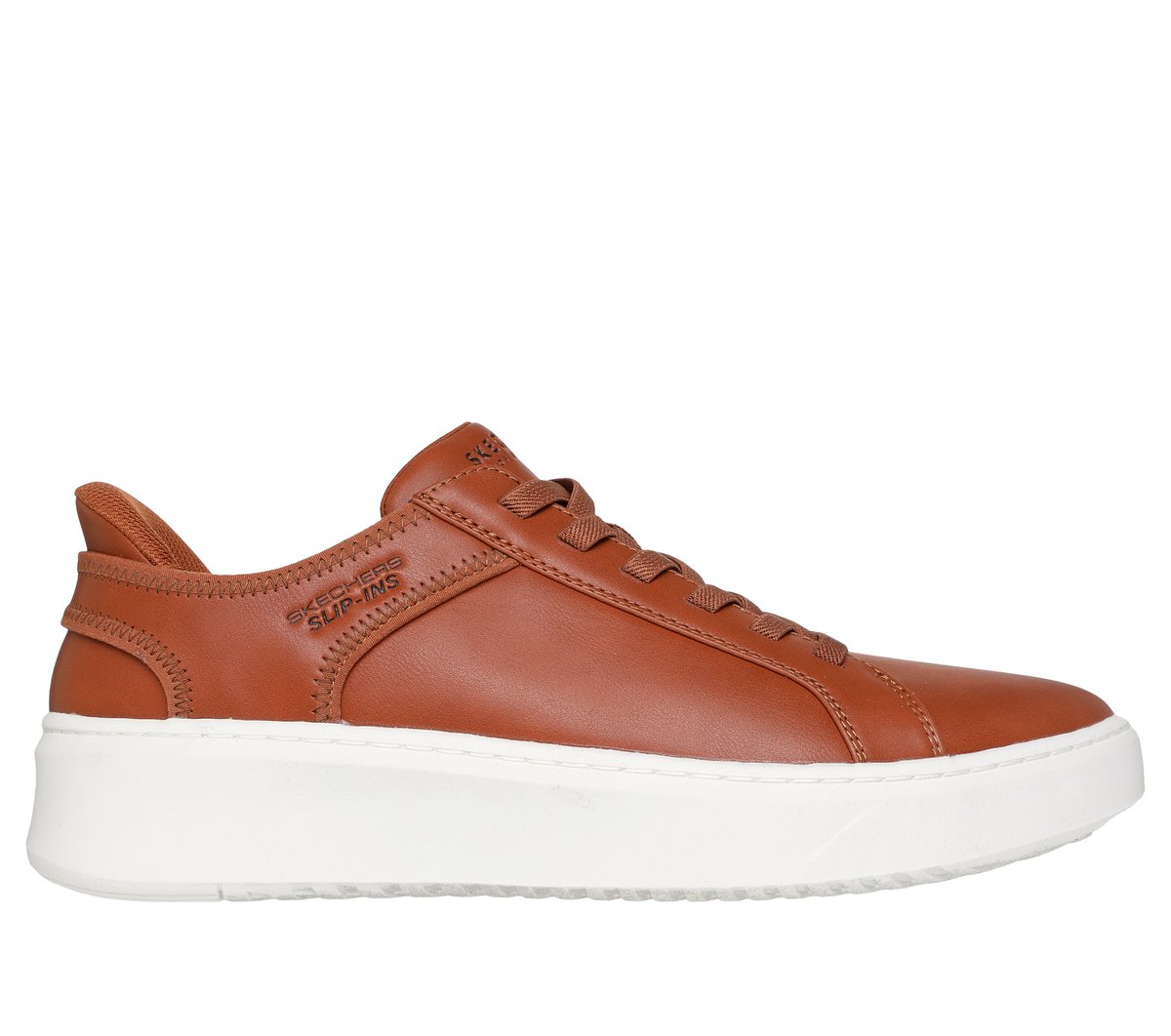 Skechers Slip-ins: Court Break - Double Vented — COGNAC