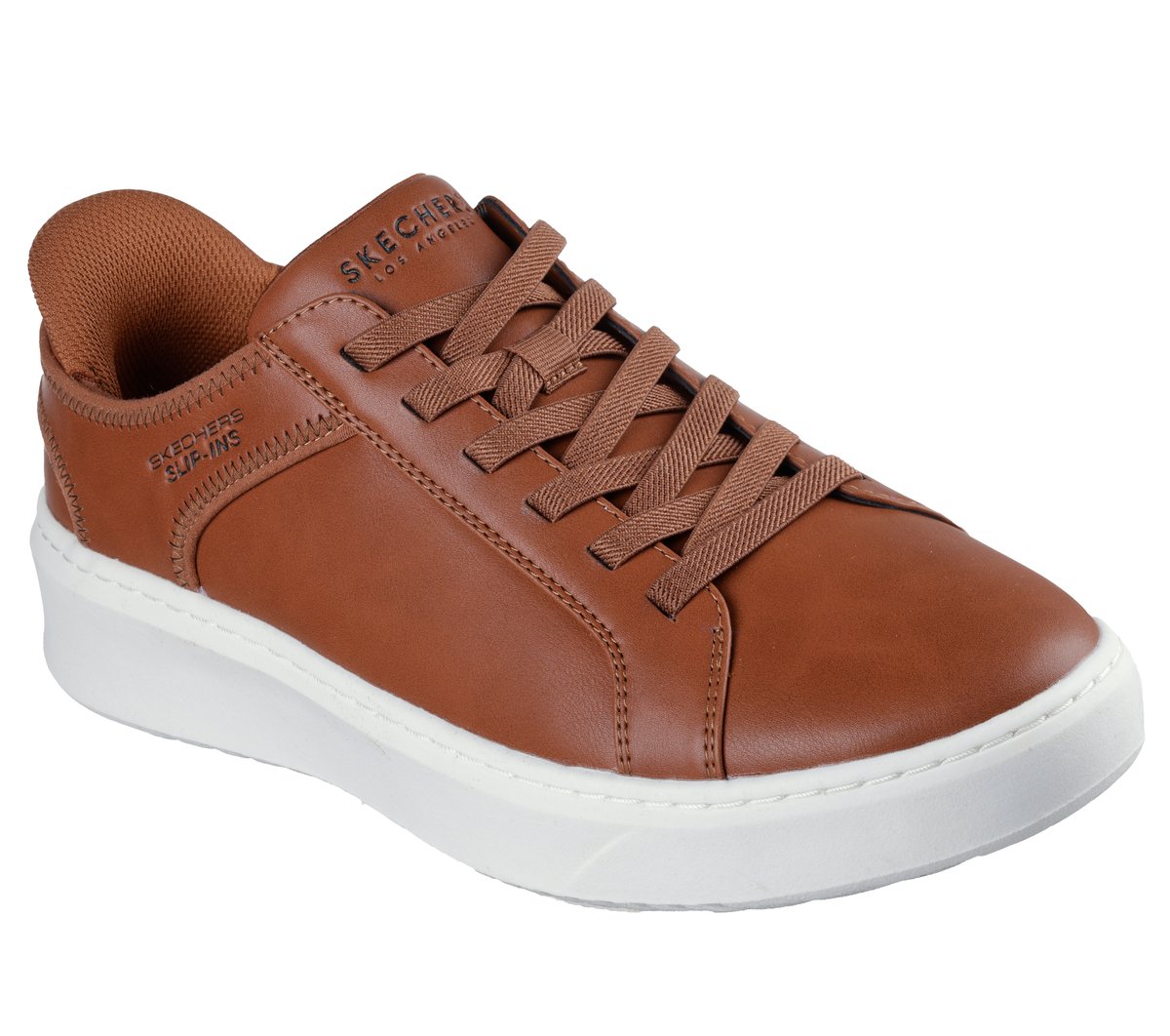 Skechers Slip-ins: Court Break - Double Vented — COGNAC