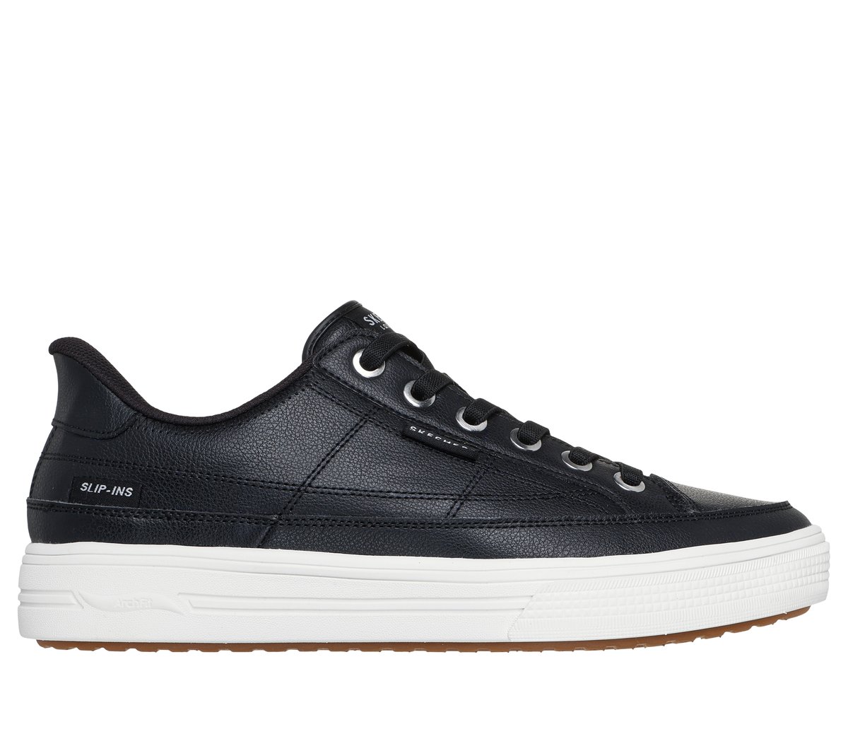 Skechers Slip-ins: Arch Fit Arcade - Catch Ya There — BLACK