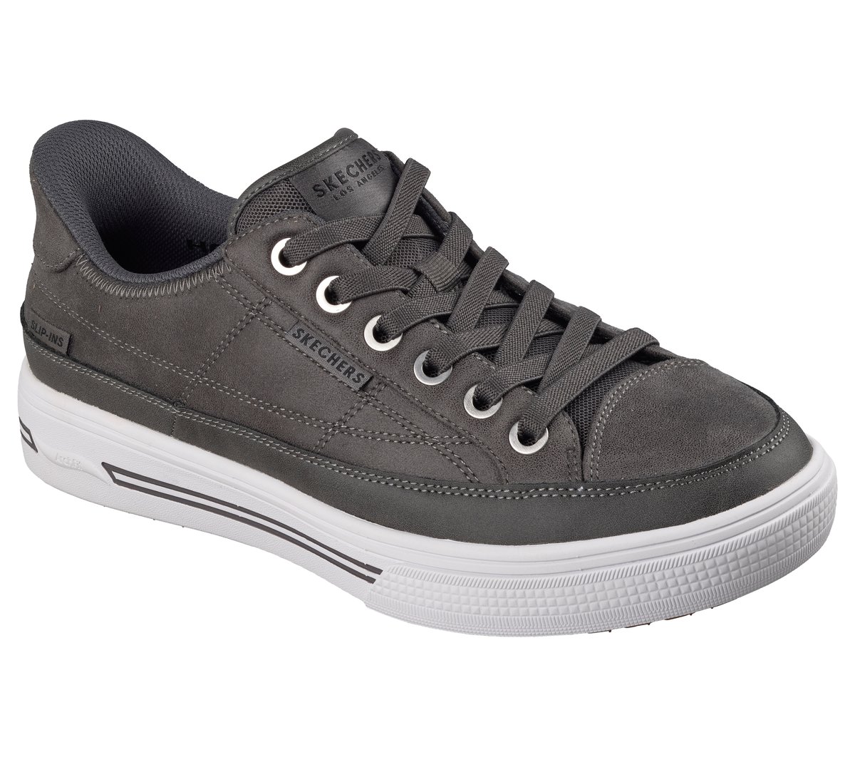 Skechers Slip-ins: Arch Fit Arcade - Join Ya There — CHARCOAL