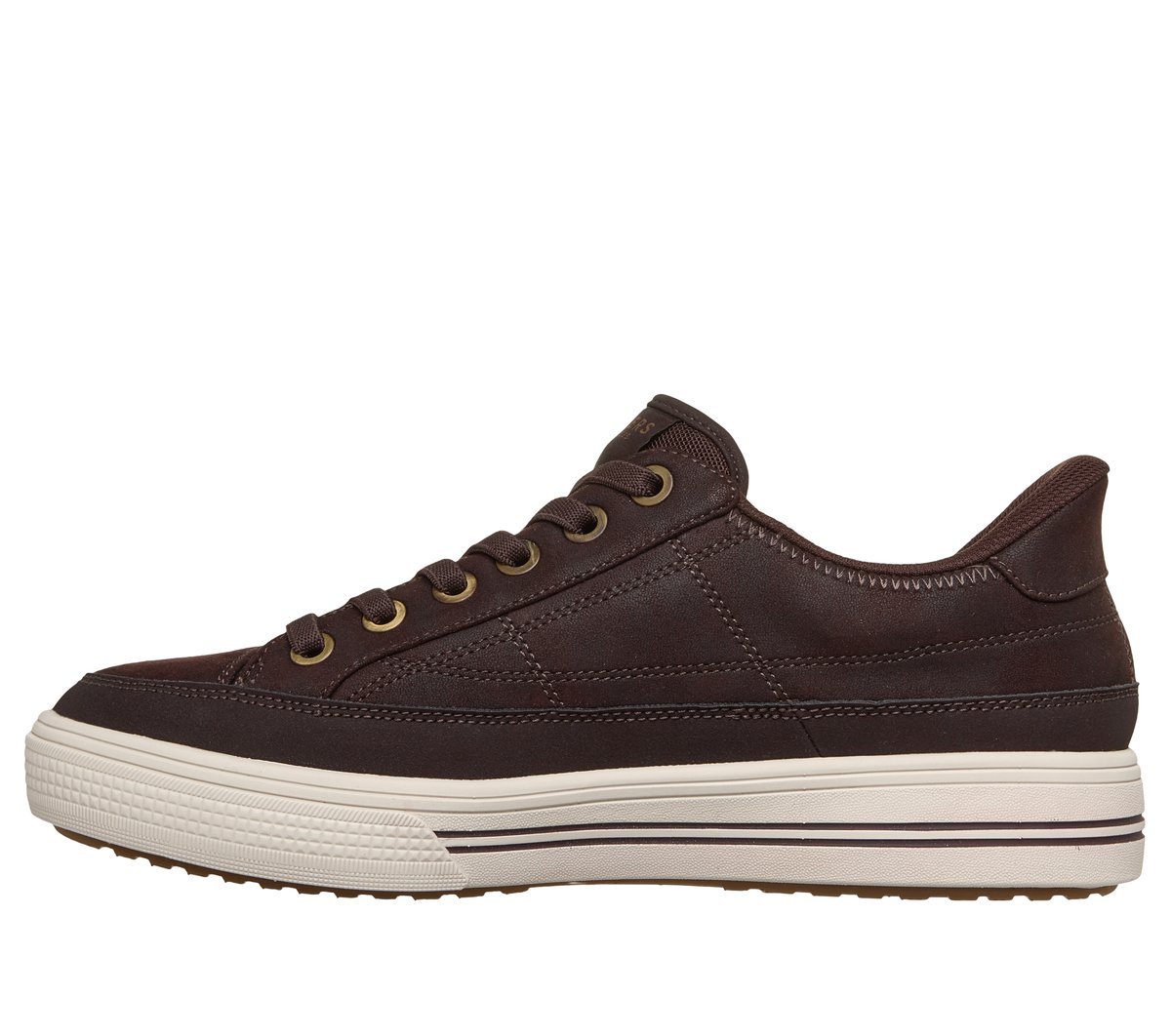Skechers Slip-ins: Arch Fit Arcade - Join Ya There — CHOCOLATE