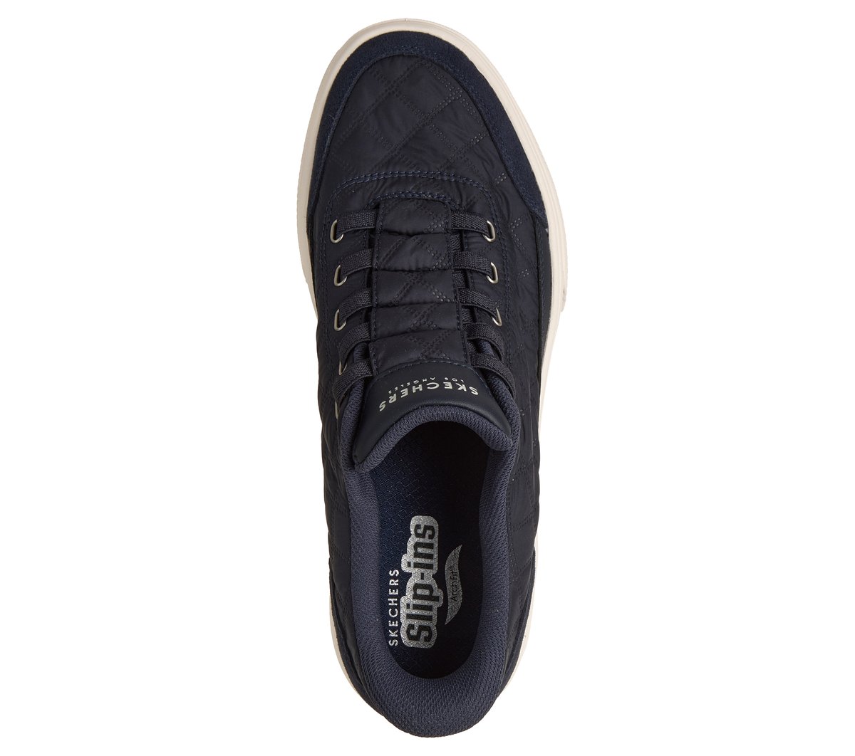 Skechers Slip-ins: Arch Fit Arcade - Cozy Fit Charming Daze — NAVY