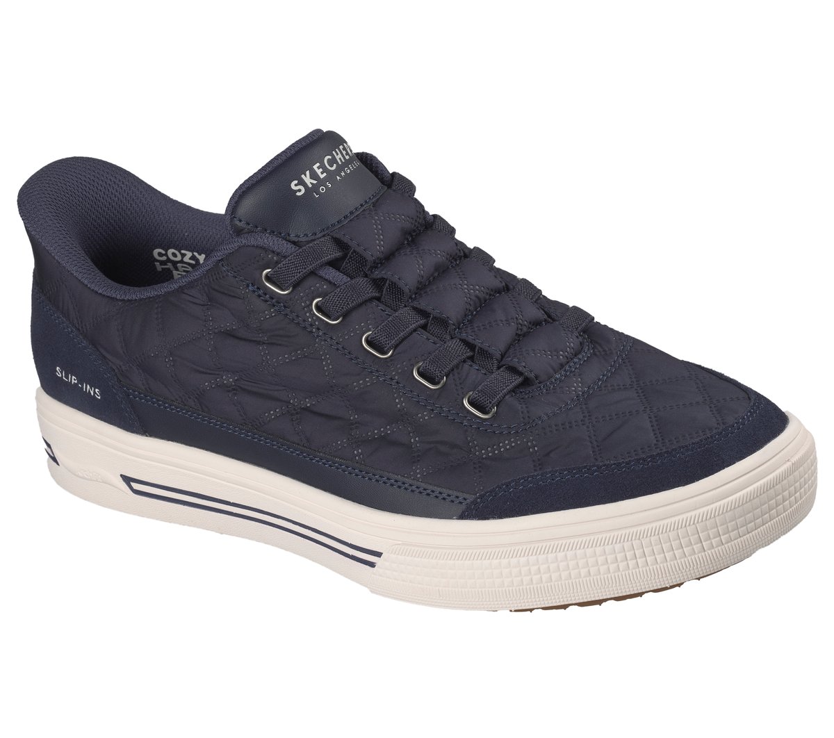 Skechers Slip-ins: Arch Fit Arcade - Cozy Fit Charming Daze — NAVY