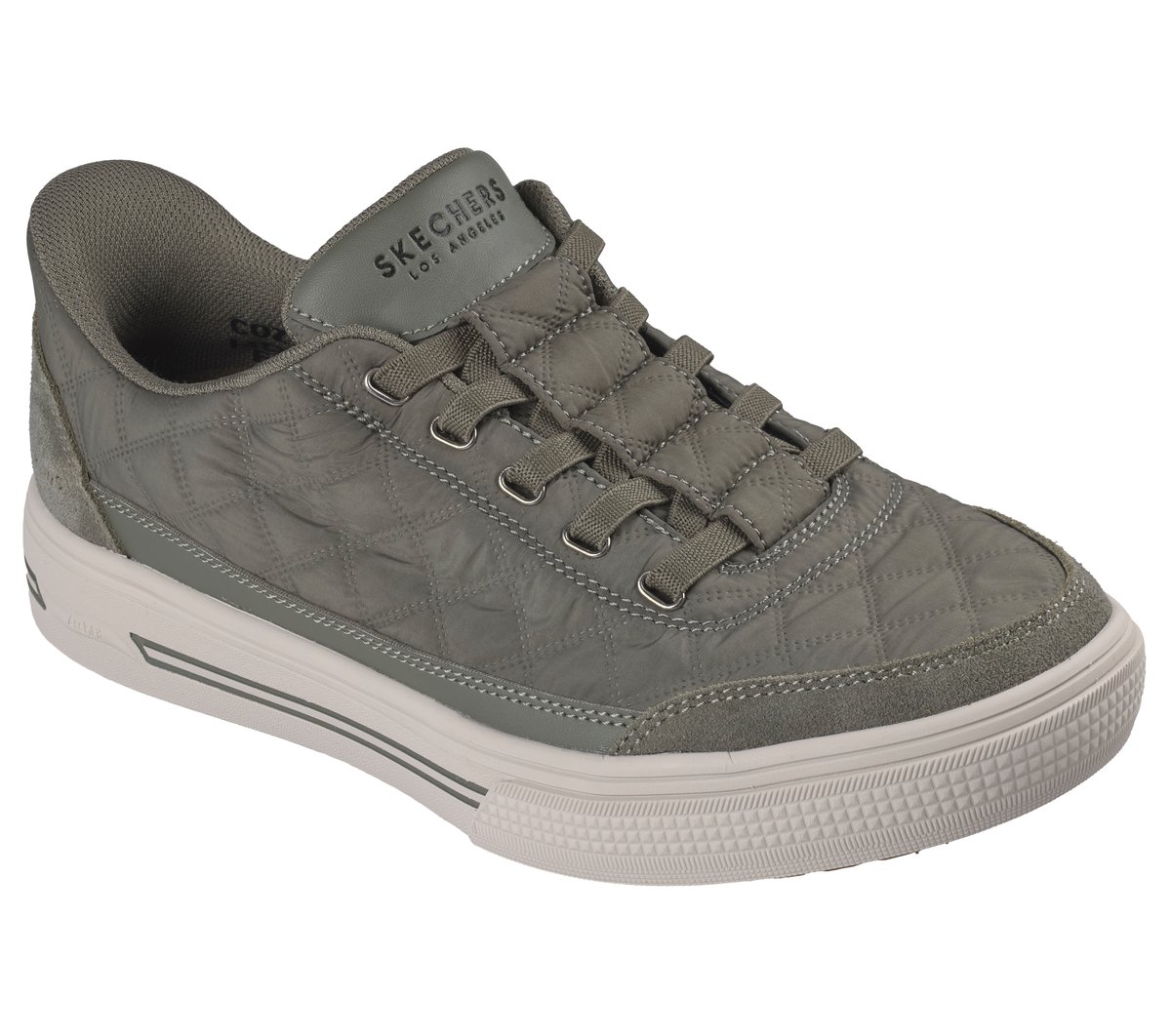 Skechers Slip-ins: Arch Fit Arcade - Cozy Fit Charming Daze — OLIVE