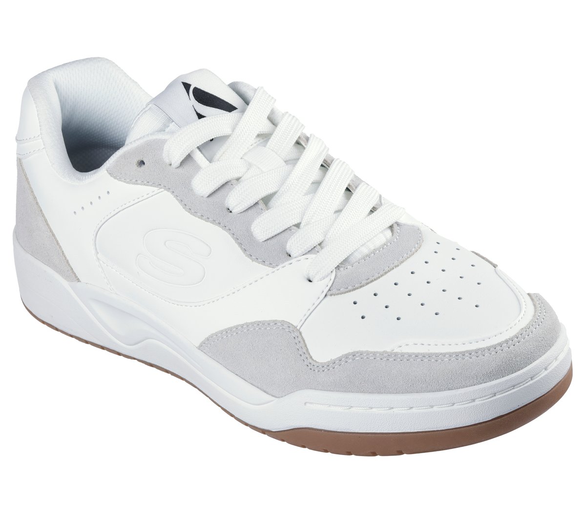 Koopa Court - Volley Low Varsity — WHITE