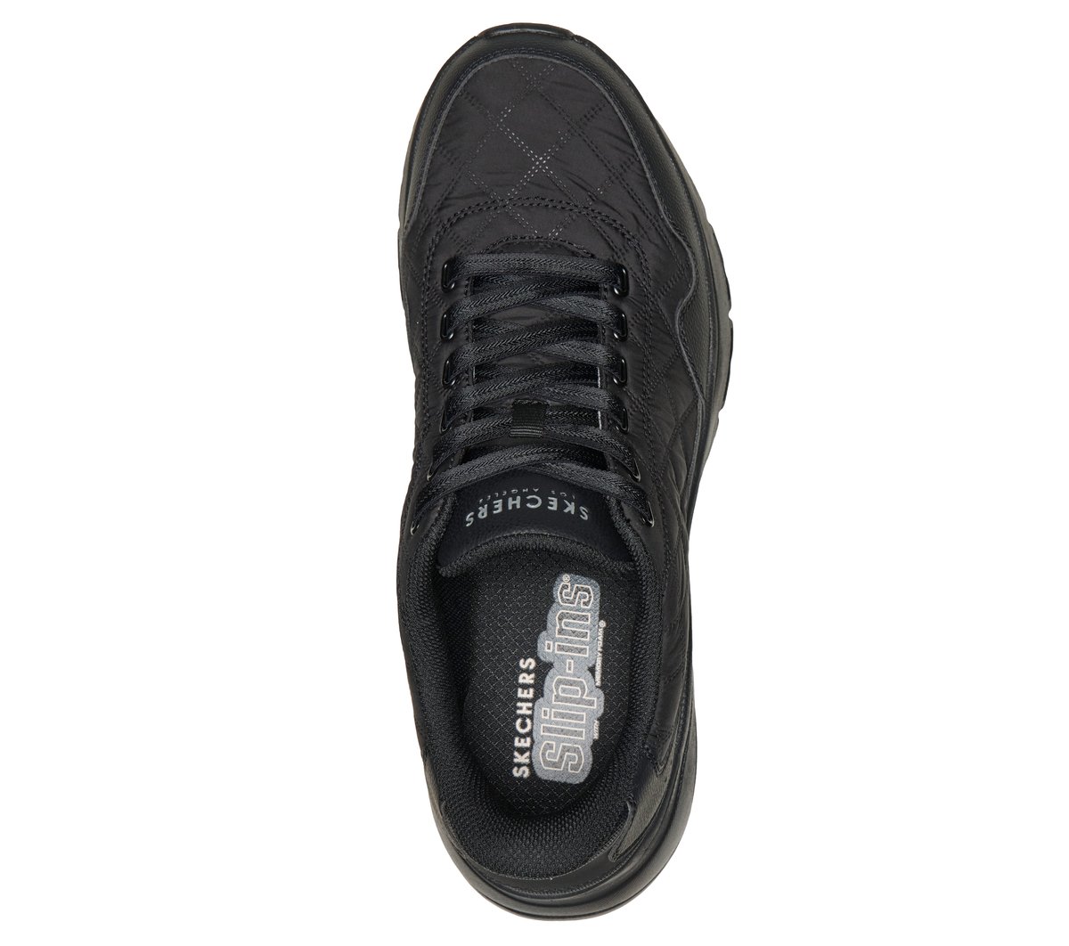 Skechers Slip-ins: UNO Flex - Cozy Fit On Air — BLACK