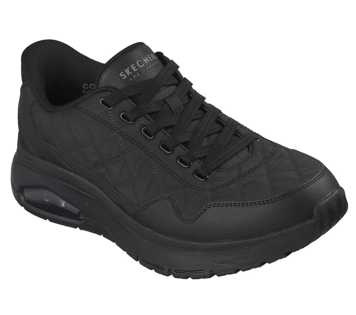 Skechers Slip-ins: UNO Flex - Cozy Fit On Air — BLACK