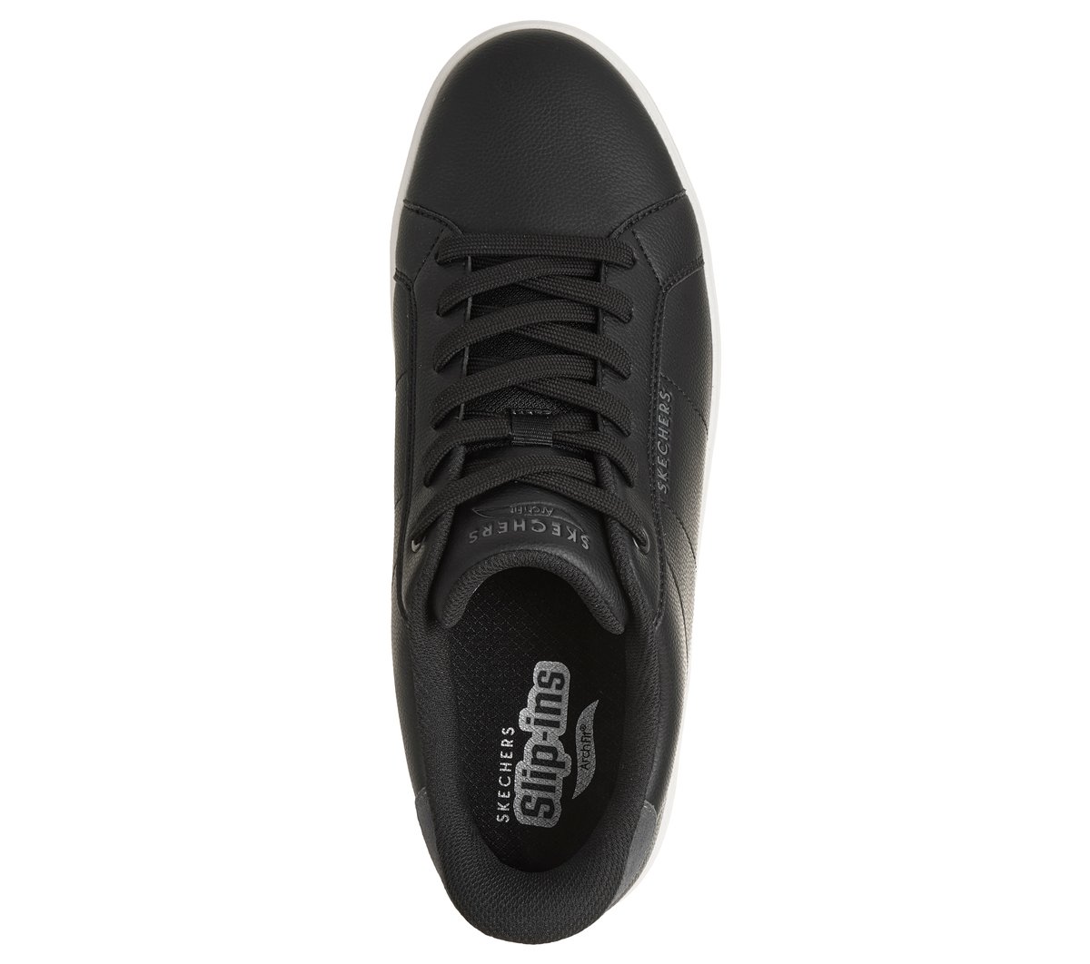 Skechers Slip-ins: Arch Fit Court Break - Single Vented — BLACK