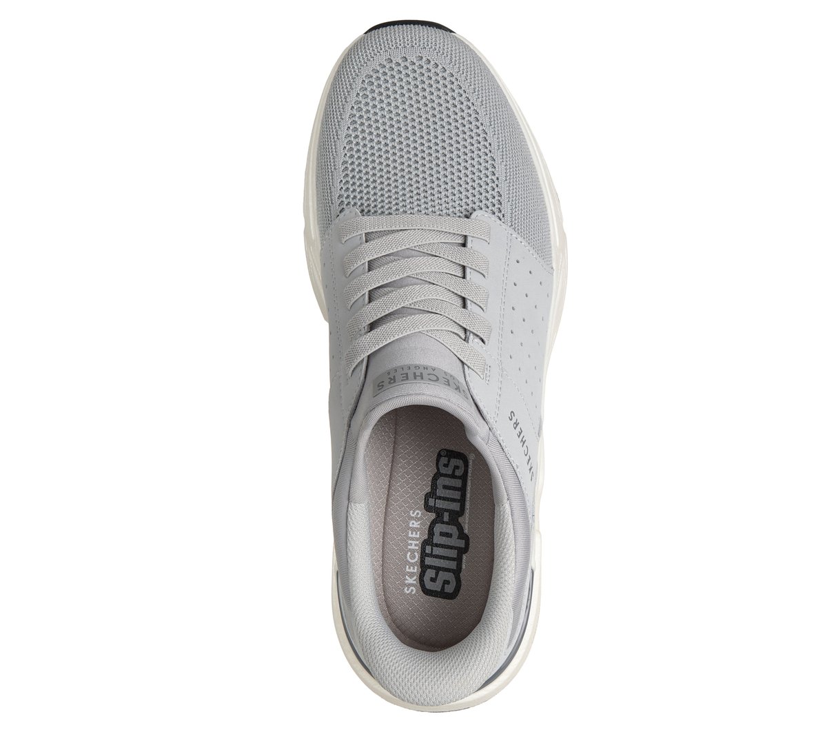 Skechers Slip-ins: Rovino Lite - Dress in Knit — LIGHT GRAY