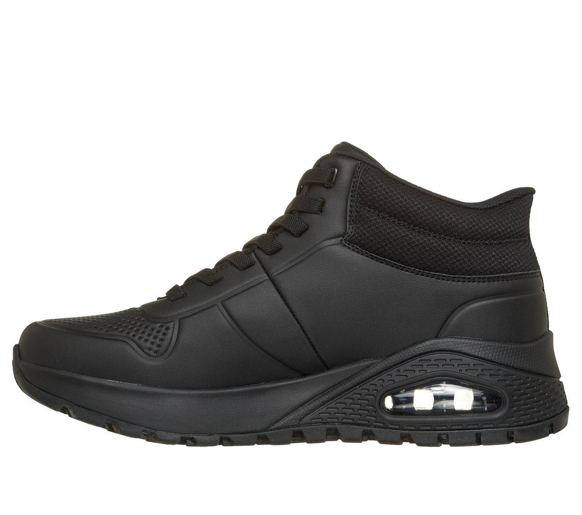 Skechers Slip-ins Waterproof: UNO Rugged - Weathered Terrain — BLACK