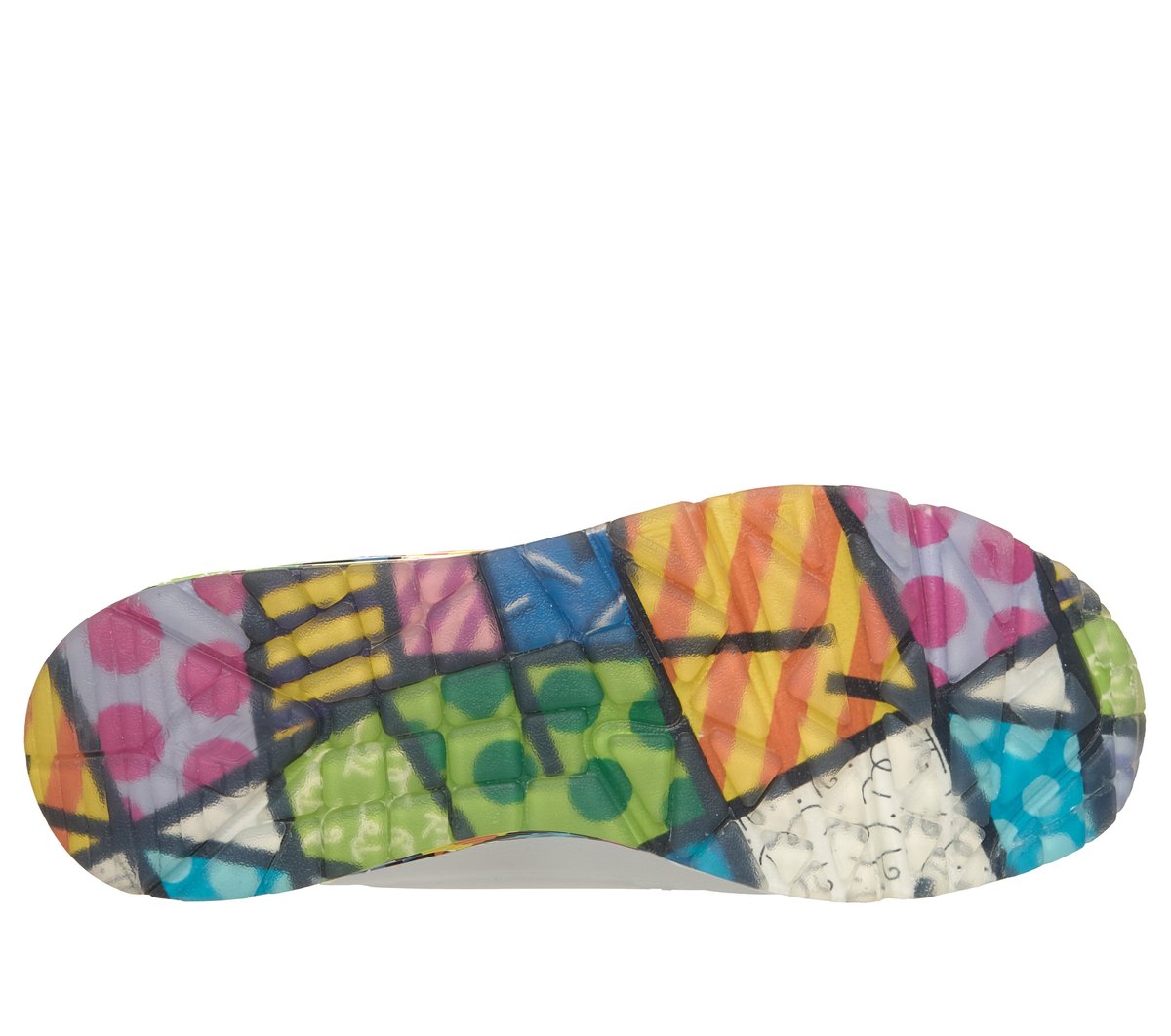 Skechers Slip-ins Britto: UNO - Britto Landscape — WHITE / MULTI