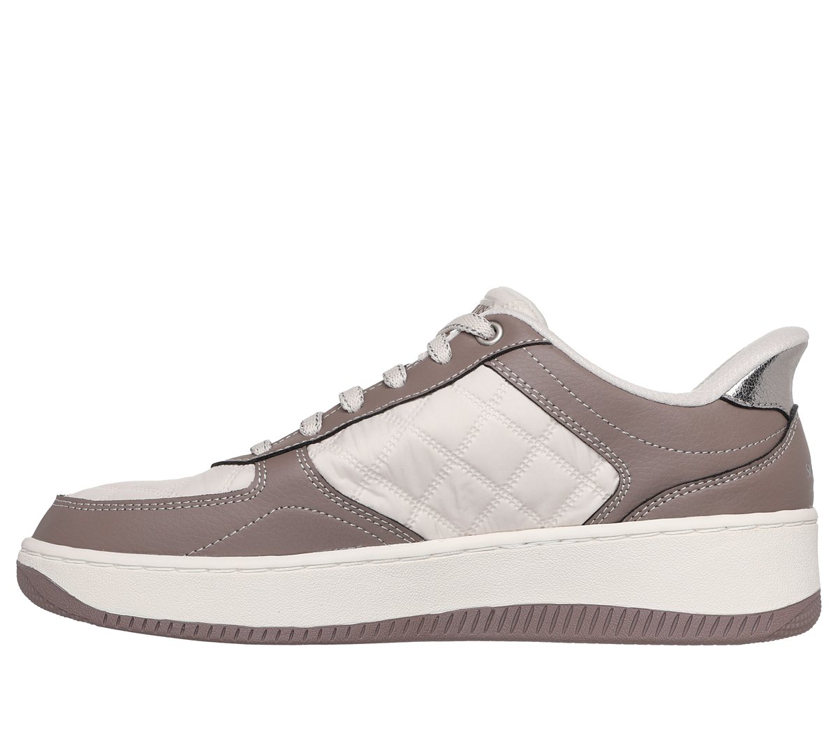 Skechers Slip-ins: Sport Court 2.0 - Cozy Fit Daily Journey — TAUPE / BROWN