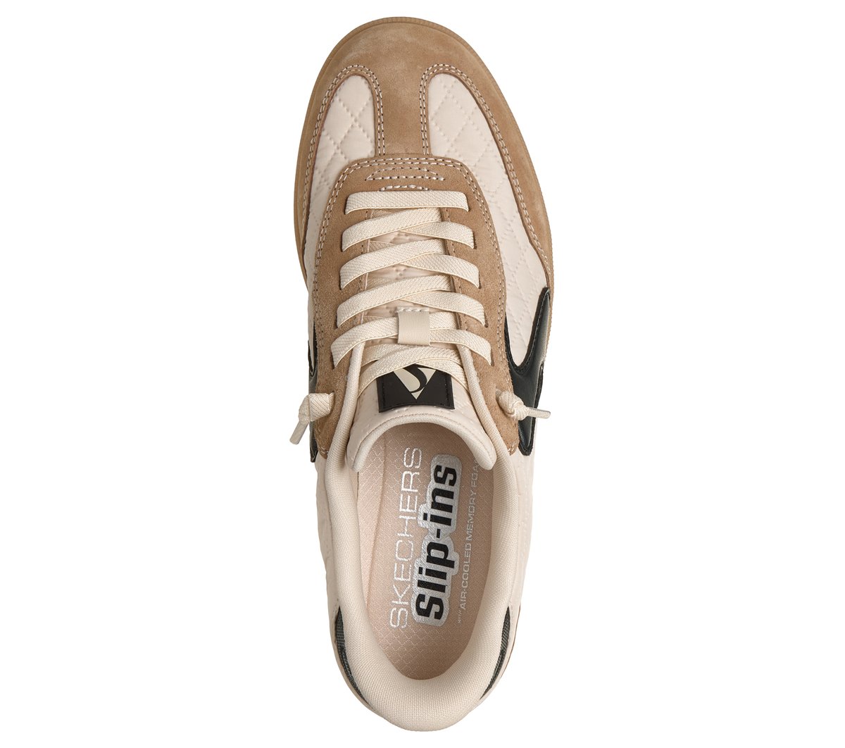 Skechers Slip-ins: Hotshot - Cozy Fit Soft Luxe — NATURAL / BLACK