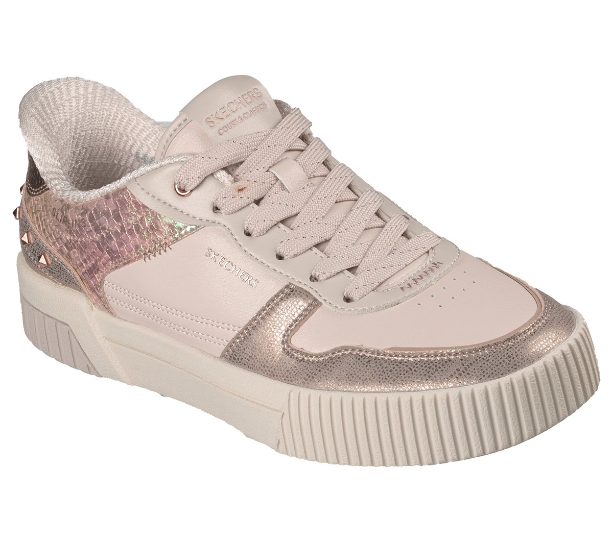 Skechers Slip-ins: Jade - Studded Glow — TAUPE