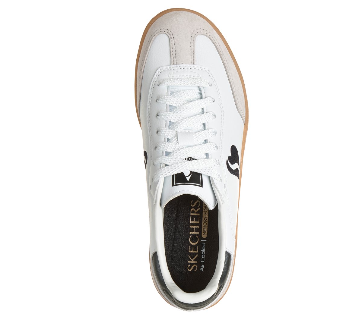 Academy HI - Stacked Hearts — WHITE / BLACK