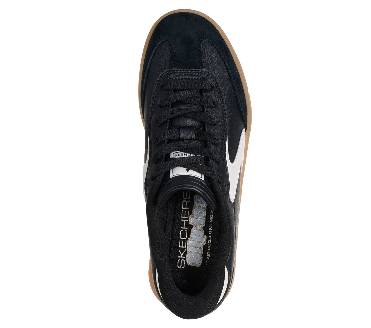 Skechers Slip-ins: Hotshot HI - Lifted Luxe — BLACK / WHITE