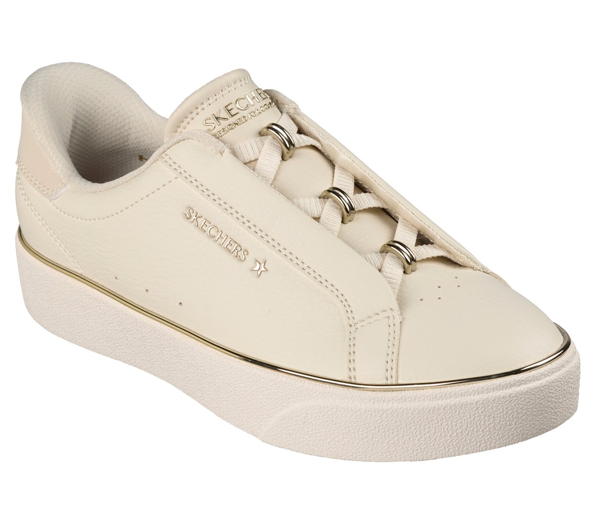 Skechers Slip-ins: Belmont - Refined Ease — NATURAL / GOLD