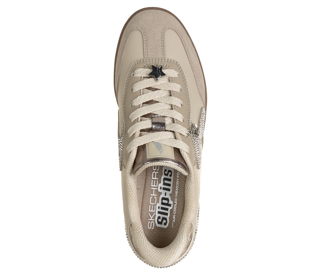 Skechers Slip-ins: Hotshot - Sparkling Enchantment — TAUPE