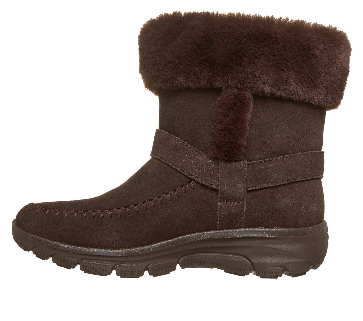 Skechers Slip-ins Martha Stewart Relaxed Fit: Easy Going - Cozy Estate — CHOCOLATE