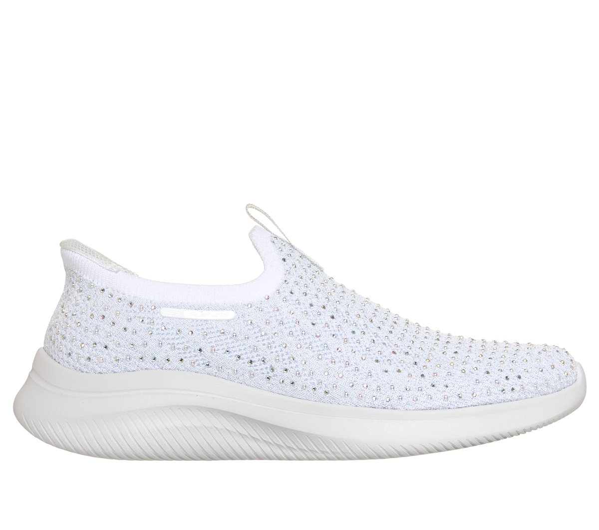 Skechers Slip-ins Martha Stewart: Ultra Flex 4.0 - Radiance — WHITE / SILVER