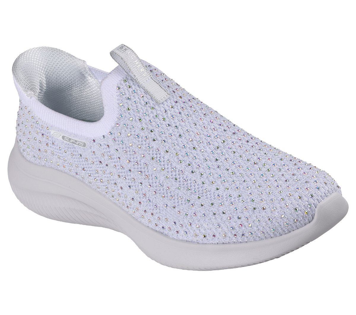 Skechers Slip-ins Martha Stewart: Ultra Flex 4.0 - Radiance — WHITE / SILVER