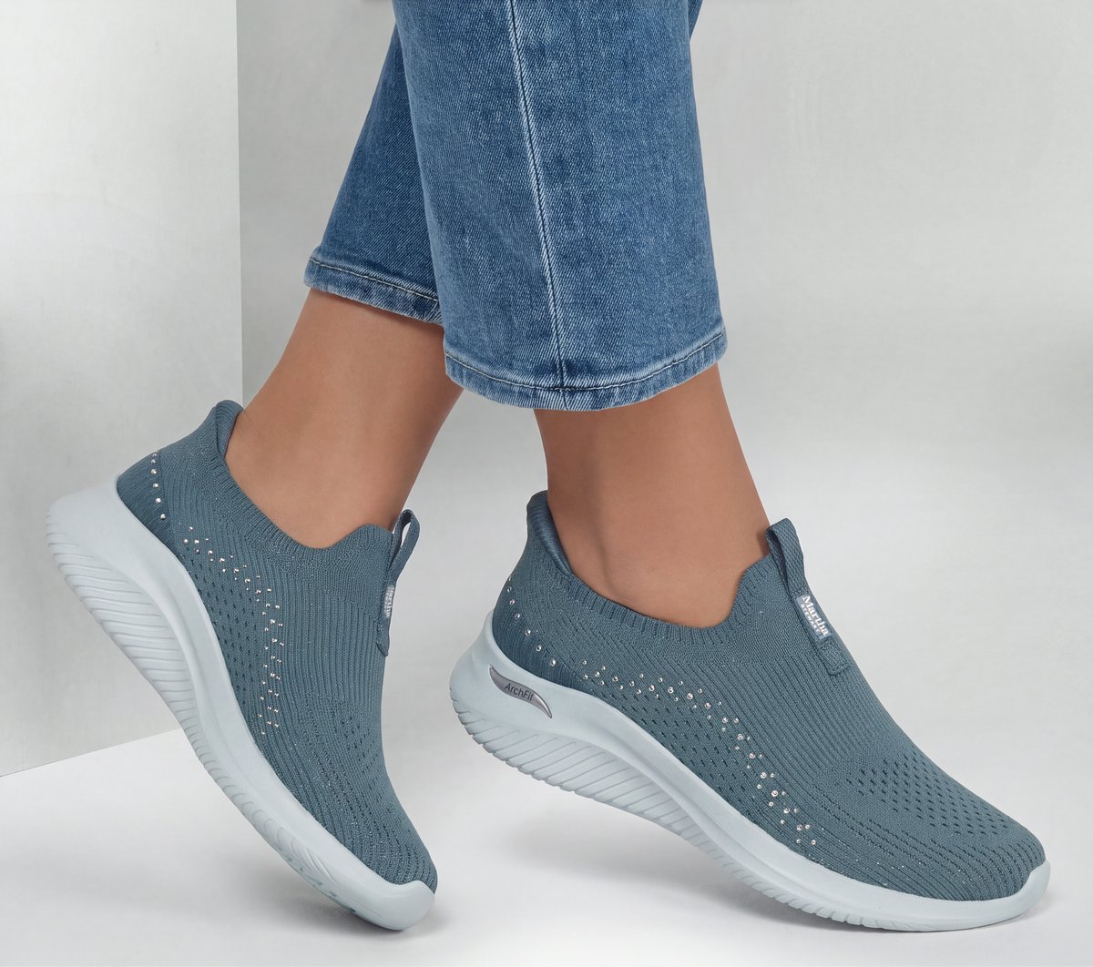 Skechers Slip-ins Martha Stewart: Arch Fit Ultra Flex 3.0 - Stellar — TEAL