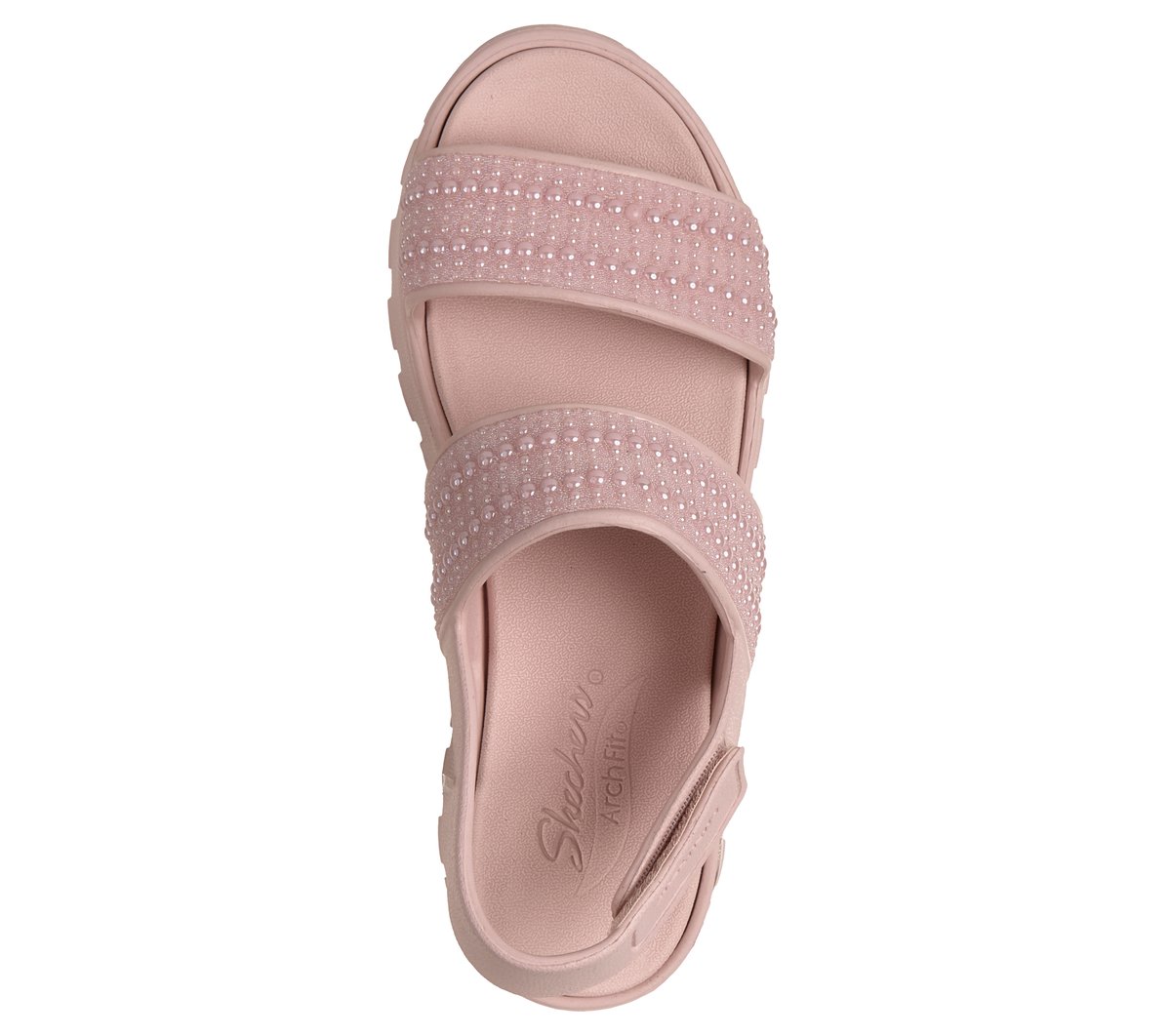 Foamies: Arch Fit Footsteps - Pearl — BLUSH PINK