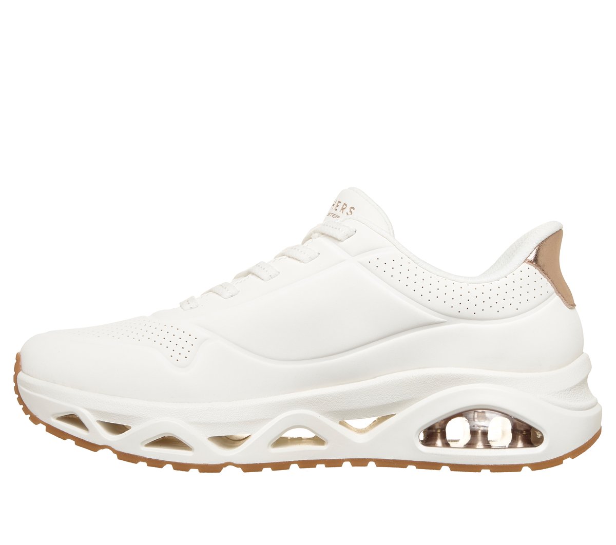 Skechers Slip-ins: UNO Glide-Step - Glide On Air — WHITE