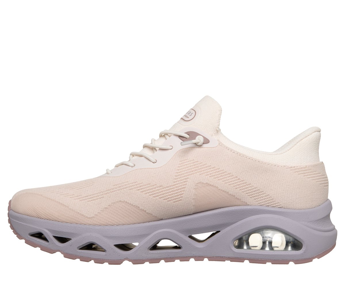 Skechers Slip-ins: UNO Glide-Step - Air Gliders — NATURAL / PURPLE