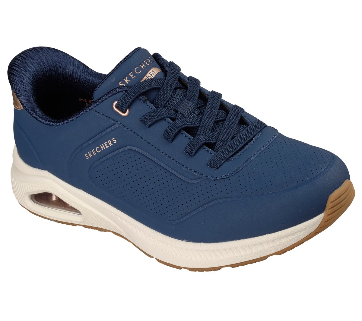 Skechers Slip-ins Relaxed Fit: Arch Fit UNO - Relaxing On Air — NAVY