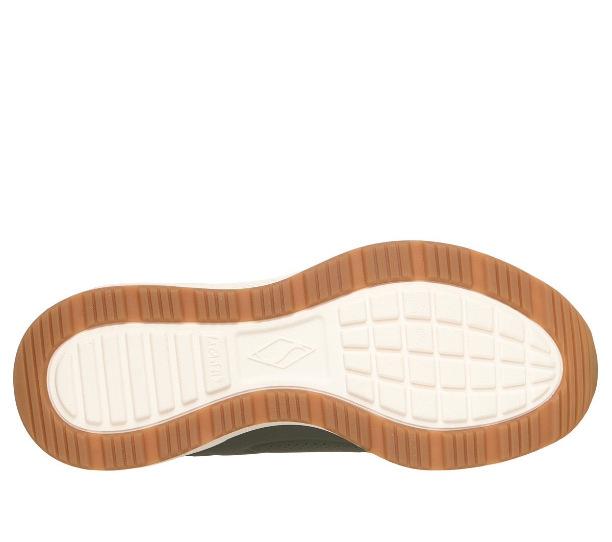 Skechers Slip-ins Relaxed Fit: Arch Fit UNO - Relaxing On Air — OLIVE
